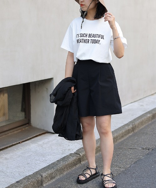 COLONY 2139（コロニートゥーワンスリーナイン）の「リッチコットンロゴプリントTシャツ（Tシャツ/カットソー・レディース・オフホワイト・FREE）」の10枚目の写真