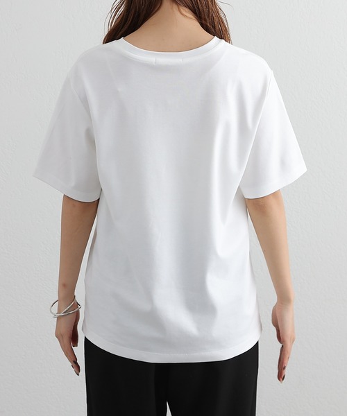 COLONY 2139（コロニートゥーワンスリーナイン）の「リッチコットンロゴプリントTシャツ（Tシャツ/カットソー・レディース・オフホワイト・FREE）」の15枚目の写真
