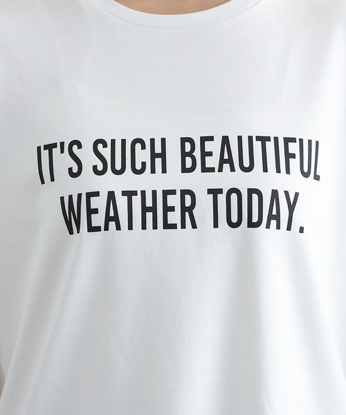 COLONY 2139（コロニートゥーワンスリーナイン）の「リッチコットンロゴプリントTシャツ（Tシャツ/カットソー・レディース・オフホワイト・FREE）」の4枚目の写真