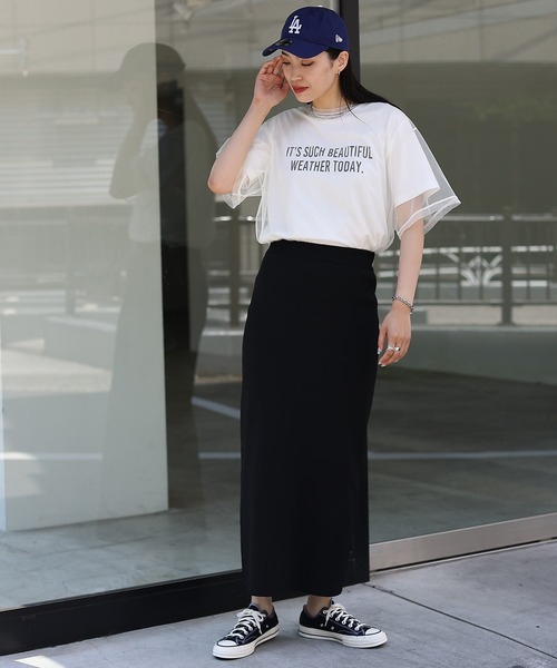 COLONY 2139（コロニートゥーワンスリーナイン）の「リッチコットンロゴプリントTシャツ（Tシャツ/カットソー・レディース・オフホワイト・FREE）」の20枚目の写真