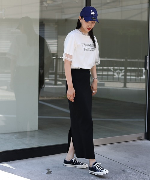 COLONY 2139（コロニートゥーワンスリーナイン）の「リッチコットンロゴプリントTシャツ（Tシャツ/カットソー・レディース・オフホワイト・FREE）」の22枚目の写真