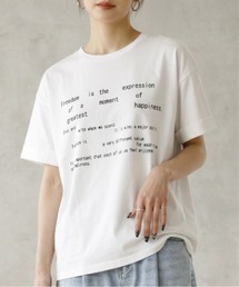 Per sist ence/パーシエンス ロールアップロゴTシャツ