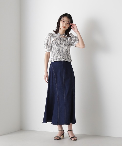 NATURAL BEAUTY BASIC(ナチュラルビューティーベーシック)の「◇ボレロシャーリングブラウス(シャツ/ブラウス・レディース・ホワイト系その他/ホワイト系その他3/ホワイト系その他2・FREE)」の13枚目の写真
