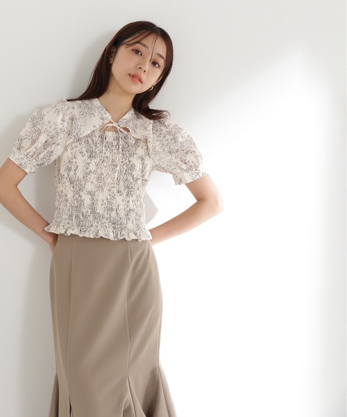 NATURAL BEAUTY BASIC(ナチュラルビューティーベーシック)の「◇ボレロシャーリングブラウス(シャツ/ブラウス・レディース・ホワイト系その他/ホワイト系その他3/ホワイト系その他2・FREE)」の21枚目の写真