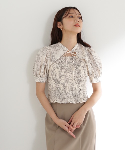 NATURAL BEAUTY BASIC(ナチュラルビューティーベーシック)の「◇ボレロシャーリングブラウス(シャツ/ブラウス・レディース・ホワイト系その他/ホワイト系その他3/ホワイト系その他2・FREE)」の15枚目の写真