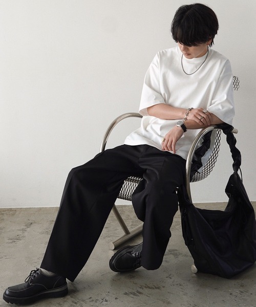 WYM LIDNM(ウィム バイ リドム)の「COMBINATION CHAIN NECKLACE / SNAKE CHAIN NECKLACE(ネックレス・メンズ・シルバー/シルバー系2・FREE/SHORT)」の22枚目の写真