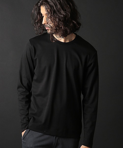 RATTLE TRAP（ラトルトラップ）の「シルケットスムースクルーネックロンT（Tシャツ/カットソー・メンズ・ホワイト/ブラック・LL/L/M/S）」の13枚目の写真