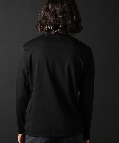 RATTLE TRAP（ラトルトラップ）の「シルケットスムースクルーネックロンT（Tシャツ/カットソー・メンズ・ホワイト/ブラック・LL/L/M/S）」の20枚目の写真