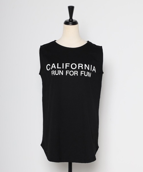 Bonjour Sagan(ボンジュールサガン)の「CALIFORNIAロゴノースリーブT(Tシャツ/カットソー・レディース・ブラック/ホワイト/ダークブラウン・FREE)」の14枚目の写真