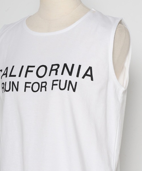 Bonjour Sagan(ボンジュールサガン)の「CALIFORNIAロゴノースリーブT(Tシャツ/カットソー・レディース・ブラック/ホワイト/ダークブラウン・FREE)」の18枚目の写真
