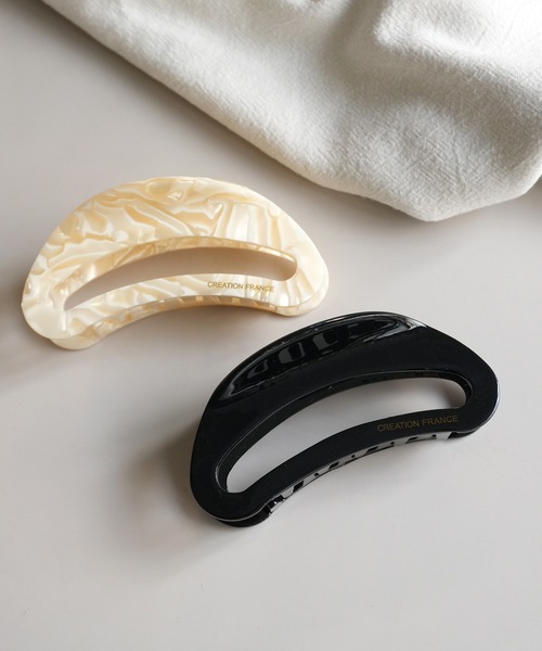 ammy.(エイミードット)の「【 ammy. / エイミードット 】 ニュアンス べっ甲 アクリル ヘアクリップ / バンスクリップ(バレッタ/ヘアクリップ・レディース・ベージュ系その他/キャメル/ベージュ系その他2/アイボリー/ブラウン/ブラック/グリーン/ブラウン系その他・FREE)」の15枚目の写真