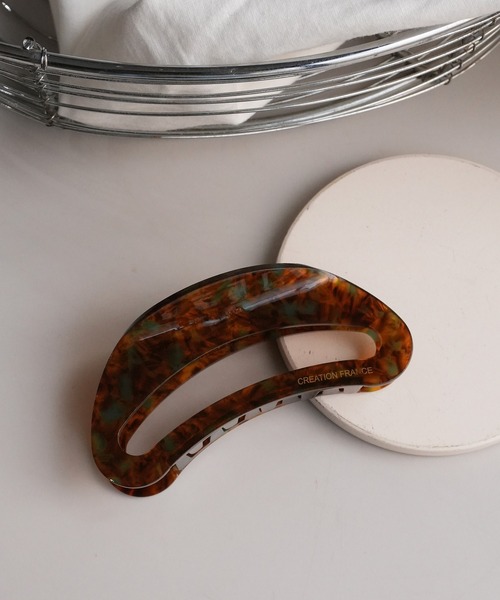 ammy.(エイミードット)の「【 ammy. / エイミードット 】 ニュアンス べっ甲 アクリル ヘアクリップ / バンスクリップ(バレッタ/ヘアクリップ・レディース・ベージュ系その他/キャメル/ベージュ系その他2/アイボリー/ブラウン/ブラック/グリーン/ブラウン系その他・FREE)」の16枚目の写真