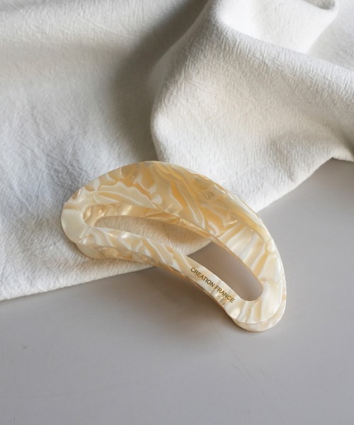 ammy.(エイミードット)の「【 ammy. / エイミードット 】 ニュアンス べっ甲 アクリル ヘアクリップ / バンスクリップ(バレッタ/ヘアクリップ・レディース・ベージュ系その他/キャメル/ベージュ系その他2/アイボリー/ブラウン/ブラック/グリーン/ブラウン系その他・FREE)」の19枚目の写真