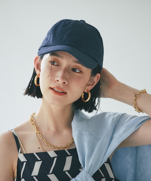 RIVE DROITE（リヴドロワ）の「キャップ（キャップ・レディース・ネイビー/アイボリー/チャコールグレー・FREE）」の3枚目の写真