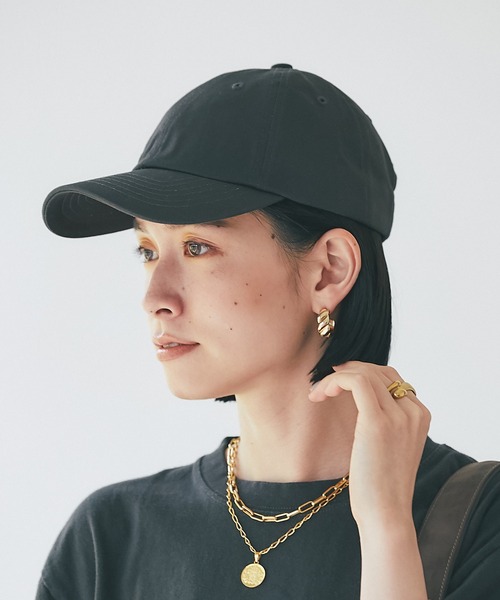 RIVE DROITE（リヴドロワ）の「キャップ（キャップ・レディース・ネイビー/アイボリー/チャコールグレー・FREE）」の20枚目の写真