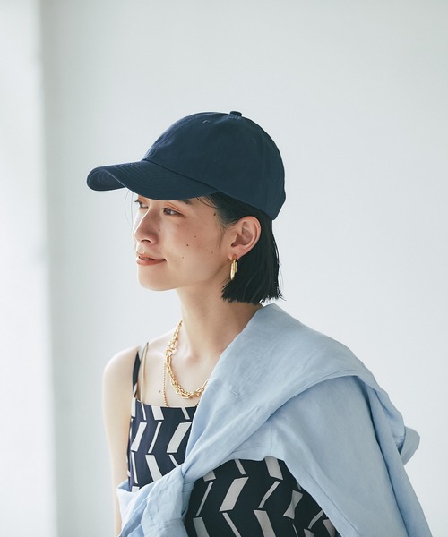 RIVE DROITE（リヴドロワ）の「キャップ（キャップ・レディース・ネイビー/アイボリー/チャコールグレー・FREE）」の13枚目の写真