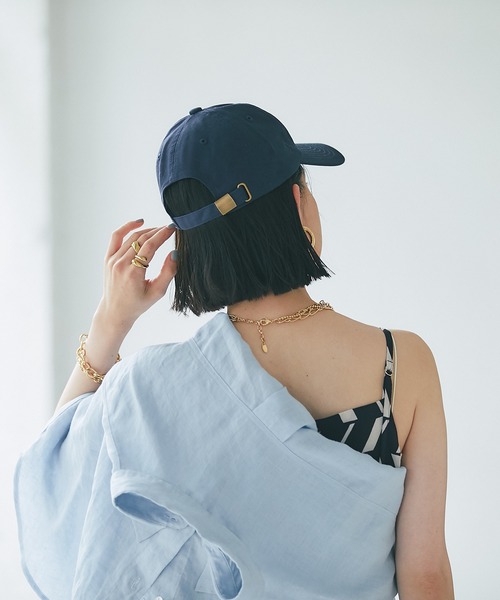 RIVE DROITE（リヴドロワ）の「キャップ（キャップ・レディース・ネイビー/アイボリー/チャコールグレー・FREE）」の14枚目の写真