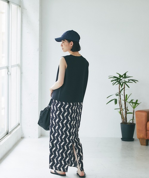 RIVE DROITE（リヴドロワ）の「キャップ（キャップ・レディース・ネイビー/アイボリー/チャコールグレー・FREE）」の19枚目の写真