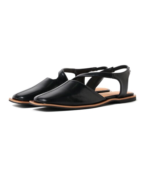 Ray BEAMS(レイビームス)の「Ray BEAMS / カットアウト ミュール(その他シューズ・レディース・ブラック/オフホワイト・23.0cm/23.5cm/24.0cm/24.5cm/25.0cm)」の11枚目の写真