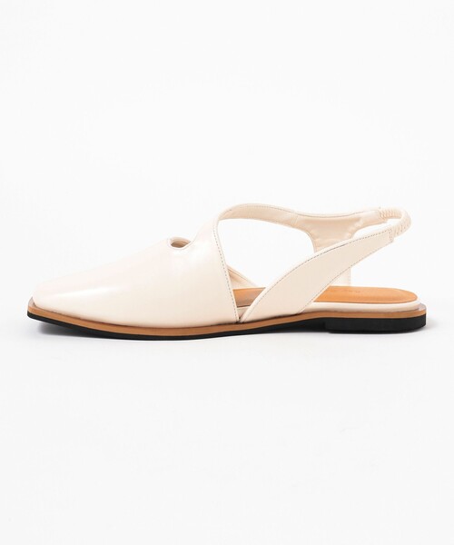 Ray BEAMS(レイビームス)の「Ray BEAMS / カットアウト ミュール(その他シューズ・レディース・ブラック/オフホワイト・23.0cm/23.5cm/24.0cm/24.5cm/25.0cm)」の19枚目の写真