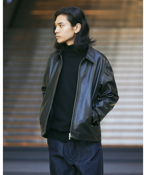 journal standard シープレザー シングルライダースジャケット JOURNAL STANDARD（ジャーナルスタンダード）の「シープレザー