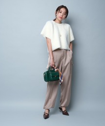 JUSGLITTY（ジャスグリッティー）の「シャギークロップドニット
