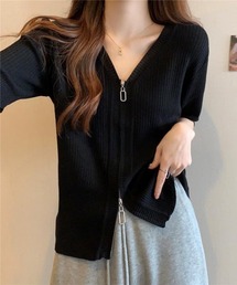 新品❤️ARCHIVIO ブラック 半袖セーター 新品❤️ARCHIVIO ブラック 半袖セーター 新品❤️ARCHIVIO