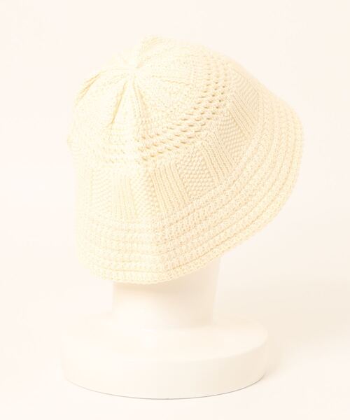 PAGEBOY（ページボーイ）の「PBLIM/サマーニットバケハ（ハット・レディース・オフホワイト/ブラック・FREE）」の11枚目の写真