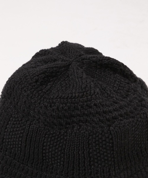 PAGEBOY（ページボーイ）の「PBLIM/サマーニットバケハ（ハット・レディース・オフホワイト/ブラック・FREE）」の3枚目の写真