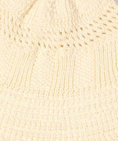 PAGEBOY（ページボーイ）の「PBLIM/サマーニットバケハ（ハット・レディース・オフホワイト/ブラック・FREE）」の14枚目の写真