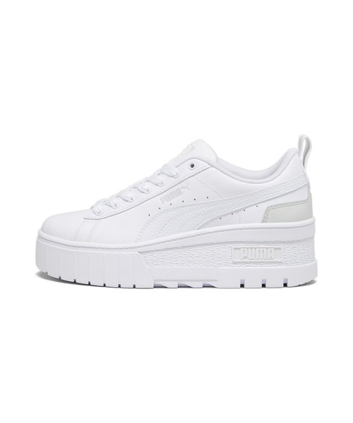 PUMA(プーマ)の「PUMA プーマ ウィメンズ メイズ ウェッジ スニーカー(スニーカー・レディース・ホワイト・25.0cm/25.5cm/26.0cm/23.5cm/24.0cm/24.5cm/23.0cm/22.0cm/22.5cm)」の19枚目の写真