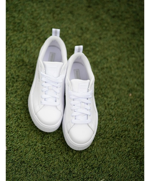PUMA(プーマ)の「PUMA プーマ ウィメンズ メイズ ウェッジ スニーカー(スニーカー・レディース・ホワイト・25.0cm/25.5cm/26.0cm/23.5cm/24.0cm/24.5cm/23.0cm/22.0cm/22.5cm)」の16枚目の写真