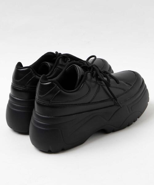 WEGO（ウィゴー）の「WEGO/ボリュームスニーカー（スニーカー・レディース・ホワイト/ブラック・MEDIUM/LARGE/X-LARGE）」の11枚目の写真