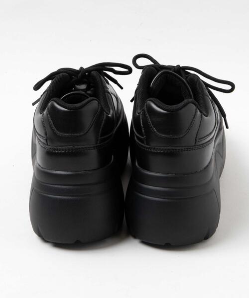 WEGO（ウィゴー）の「WEGO/ボリュームスニーカー（スニーカー・レディース・ホワイト/ブラック・MEDIUM/LARGE/X-LARGE）」の12枚目の写真