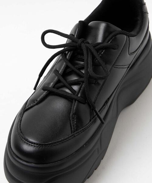 WEGO（ウィゴー）の「WEGO/ボリュームスニーカー（スニーカー・レディース・ホワイト/ブラック・MEDIUM/LARGE/X-LARGE）」の14枚目の写真