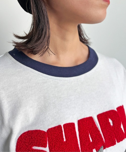 CPCM（シーピーシーエム）の「サメサガラ刺繍ロンT（Tシャツ/カットソー・メンズ・ブラック/ホワイト系その他/ホワイト・MEDIUM/LARGE）」の15枚目の写真