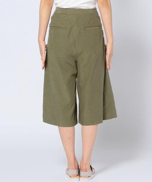 Another Edition（アナザーエディション）の「レースアップガウチョパンツ/AEBC LACE UP GAUCHO◆（その他パンツ・レディース・ベージュ/オリーブ/ネイビー・SMALL/MEDIUM）」の7枚目の写真