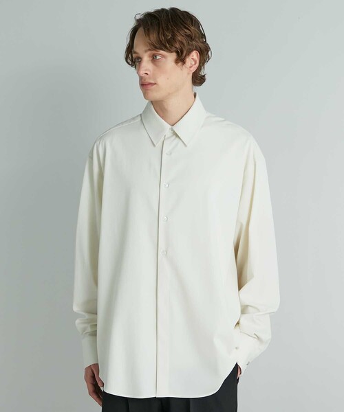 UNITED TOKYO（ユナイテッドトウキョウ）の「60/2 スーピマコットンロングスリーブシャツ（シャツ/ブラウス・メンズ・ブラウン/オフホワイト/ダークグレー・2/1）」の10枚目の写真