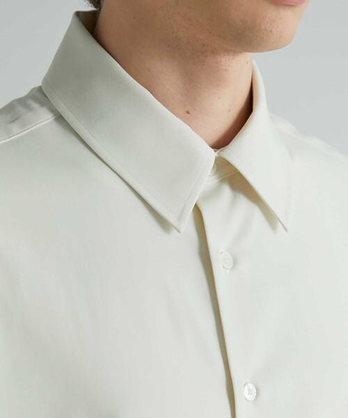 UNITED TOKYO（ユナイテッドトウキョウ）の「60/2 スーピマコットンロングスリーブシャツ（シャツ/ブラウス・メンズ・ブラウン/オフホワイト/ダークグレー・2/1）」の15枚目の写真