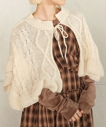 w closet | ケーブル柄付け衿(付け襟)