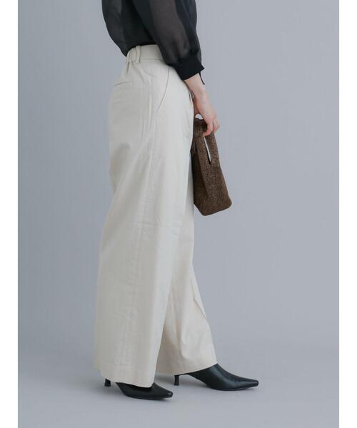 Te chichi（テチチ）の「リネン混ワイドパンツ（その他パンツ・レディース・ベージュ/ブラック/ブラウン・F）」の11枚目の写真