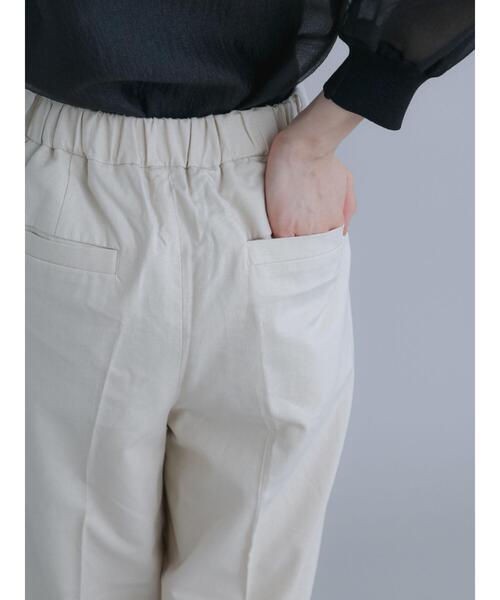 Te chichi（テチチ）の「リネン混ワイドパンツ（その他パンツ・レディース・ベージュ/ブラック/ブラウン・F）」の14枚目の写真