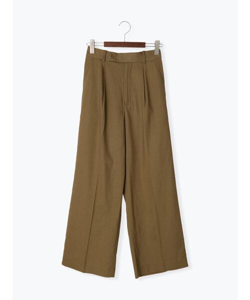 Te chichi（テチチ）の「リネン混ワイドパンツ（その他パンツ・レディース・ベージュ/ブラック/ブラウン・F）」の18枚目の写真