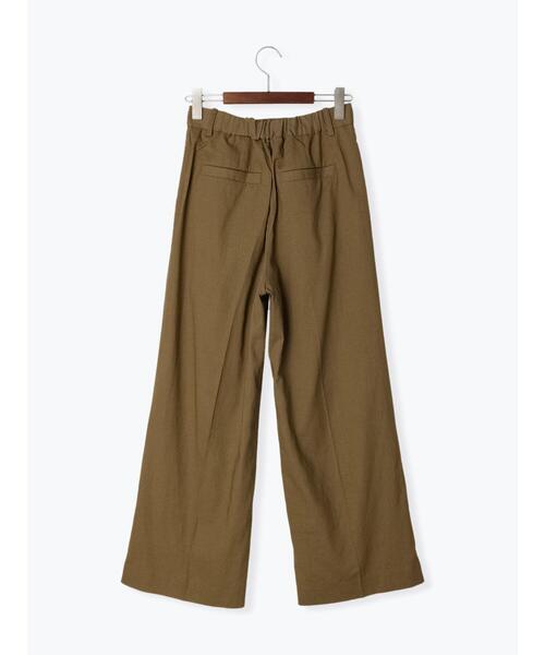 Te chichi（テチチ）の「リネン混ワイドパンツ（その他パンツ・レディース・ベージュ/ブラック/ブラウン・F）」の19枚目の写真