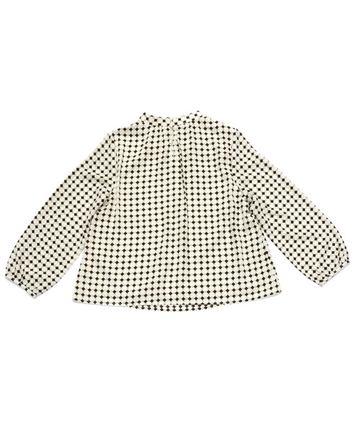 TOKYO SHIRTS(トウキョウシャツ)の「プリントハイネック 長袖ブラウス(シャツ/ブラウス・レディース・ホワイト/ブラック・L/M)」の16枚目の写真