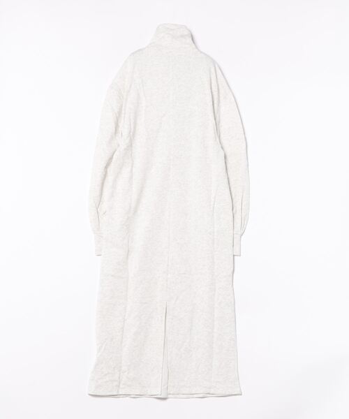 JUMELLE(ジュメロ)の「ジップアップスウェットOP【低身長~高身長】(ワンピース・レディース・グレー・SMALL/MEDIUM)」の2枚目の写真