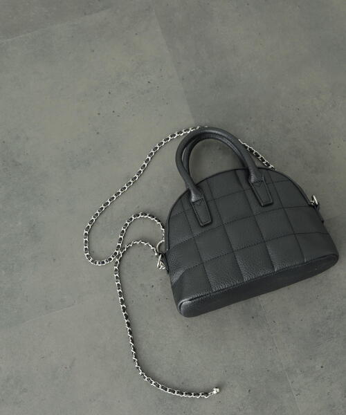 FREE'S MART(フリーズマート)の「◇ボストンチェーンショルダー(ショルダーバッグ・レディース・ブラック/ホワイト/シルバー・フリ-)」の18枚目の写真