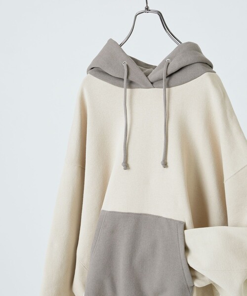 FREAK'S STORE(フリークスストア)の「限定展開 ヘビーウェイトパーカー(パーカー・レディース・グレー/ブラック/ライトグレー/マスタード/ブルー/ピンク/ナチュラル/グリーン/サックスブルー/その他15/その他9/オレンジ・フリ-)」の11枚目の写真