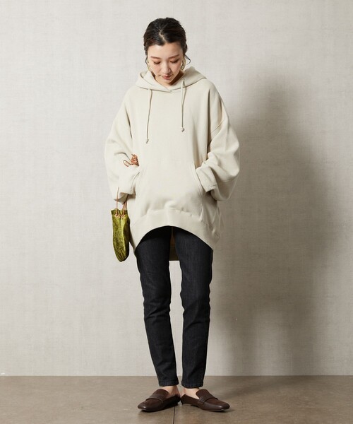 FREAK'S STORE(フリークスストア)の「限定展開 ヘビーウェイトパーカー(パーカー・レディース・グレー/ブラック/ライトグレー/マスタード/ブルー/ピンク/ナチュラル/グリーン/サックスブルー/その他15/その他9/オレンジ・フリ-)」の13枚目の写真