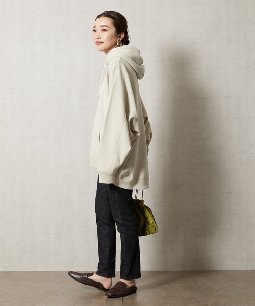 FREAK'S STORE(フリークスストア)の「限定展開 ヘビーウェイトパーカー(パーカー・レディース・グレー/ブラック/ライトグレー/マスタード/ブルー/ピンク/ナチュラル/グリーン/サックスブルー/その他15/その他9/オレンジ・フリ-)」の15枚目の写真